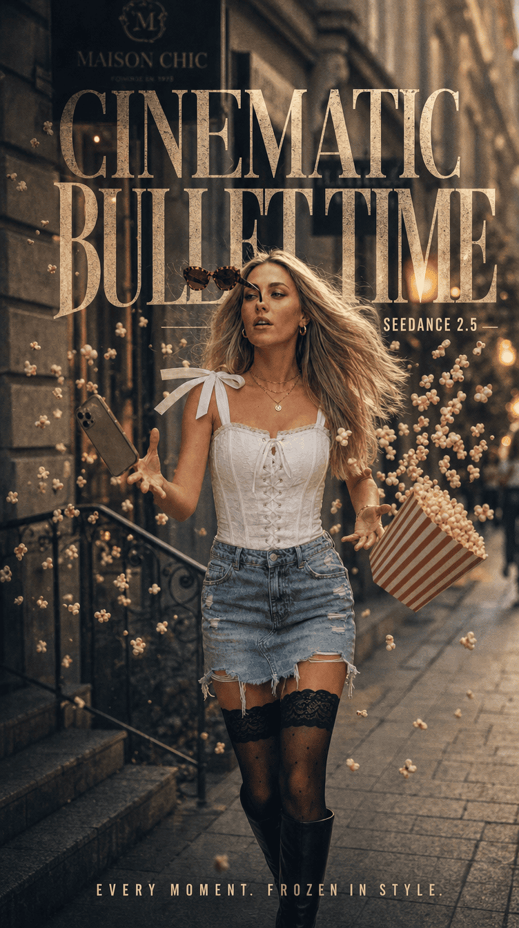 Cinematic Bullet Time with Seedance 2.5