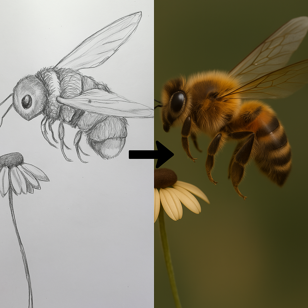 Ai Drawing To Photorealistic Image Pixelflow Segmind